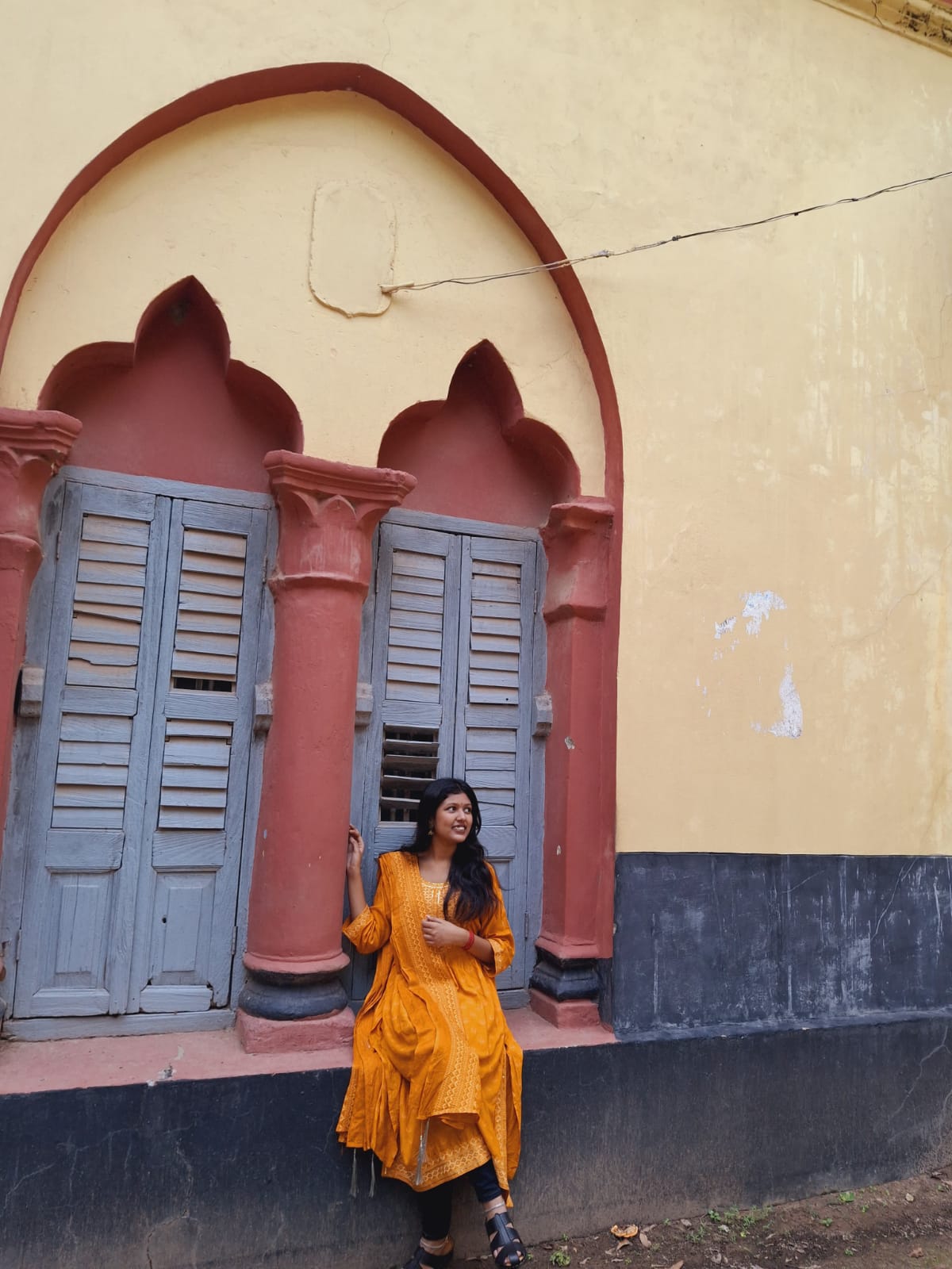 Heritage arches · marigold